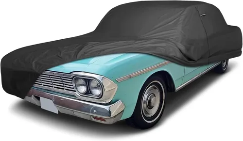 Vista 72 de iCarCover Funda de automóvil personalizada de alta calidad para AMC Ambassador 1965-1973, resistente, impermeable, para todo tipo de clima, lluvia