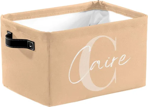 Vista 18 de Cesta de regalo personalizada con nombre, caja de juguetes de almacenamiento personalizada para niños, organizador de cubos de almacenamiento