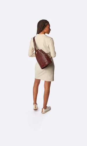 Vista 5 de BRAHMIN Mochila Melbourne Allie, Blanco de concha