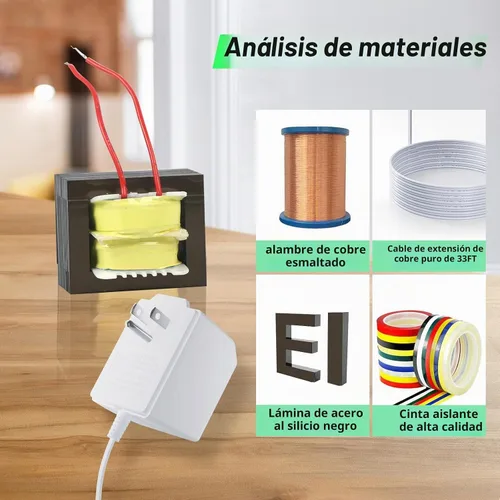 Vista 5 de Fuente de alimentación transformadora de timbre de 24 voltios para timbre de video en anillo, compatible con anillo, Google Nest, WYZE, Eufy, Blink