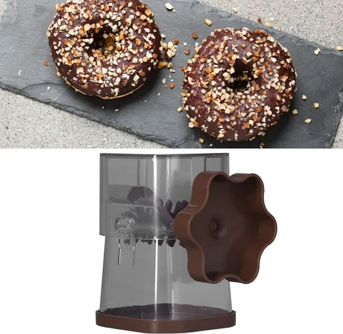 Vista 7 de Picador de nueces, molinillo manual de ABS para moler frutas secas, molinillo de nueces de manivela, para almendras picadas, avellanas, nueces