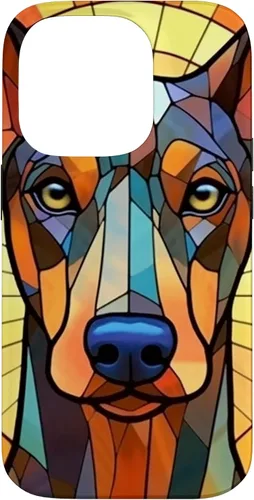 Vista 17 de Funda para iPhone 16 Doberman Dog