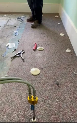 Vista 5 de Bomba de inyección de lechada Bomba de inyección de espuma de poliuretano EPOXY para reparación de hormigón Impermeabilización Reparación de grietas