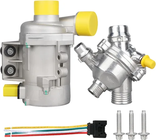 Vista 24 de Bomba de agua de motor eléctrico compatible con BMW 328i 528i X3, X5 428i 228i X1 X4 Z4 2012-2017 228i/328i/428i/528i xDrive, bomba de refrigerante