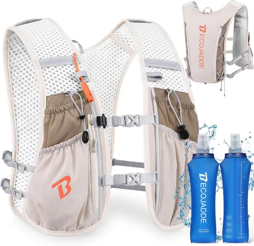Vista 38 de BECOJADDE Chaleco de Hidratación Mochila para Correr para Hombres Mujeres, Mochila de Hidratación Ligera de 5L para Correr, Chaleco de Hidratación