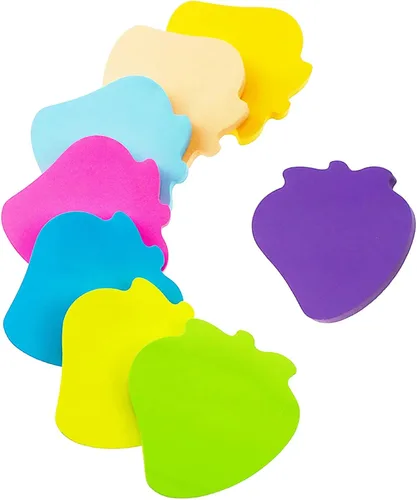 Vista 13 de Notas adhesivas, 560 hojas de 3 x 3 pulgadas, notas adhesivas de color, almohadillas autoadhesivas de colores brillantes para cuaderno de oficina