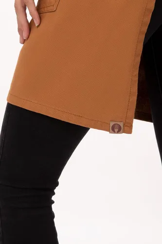 Vista 4 de Chef Works Delantal unisex Rockford Half Bistro