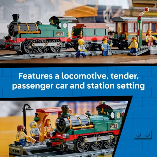 Vista 3 de LEGO City Vintage Steam Train 60511