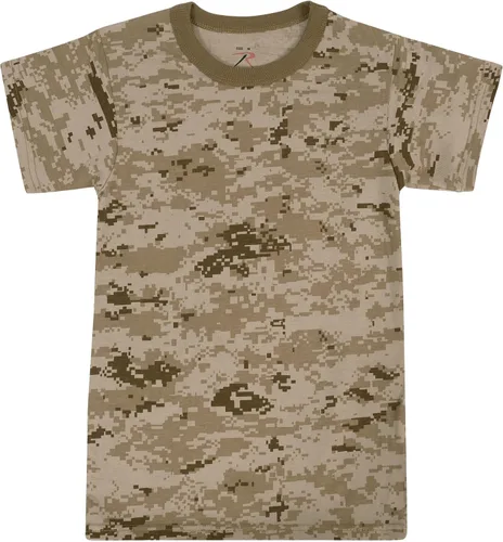 Vista 11 de Rothco Kids Camo T-Shirt Camuflaje del bosque