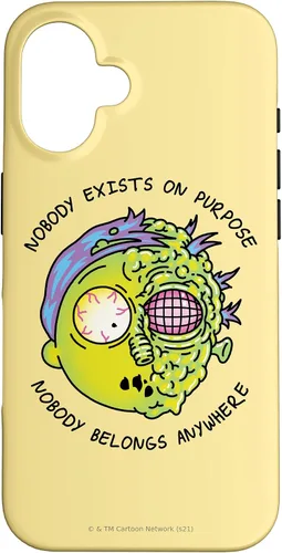 Vista 32 de Rick and Morty Funda Nobody para iPhone 17