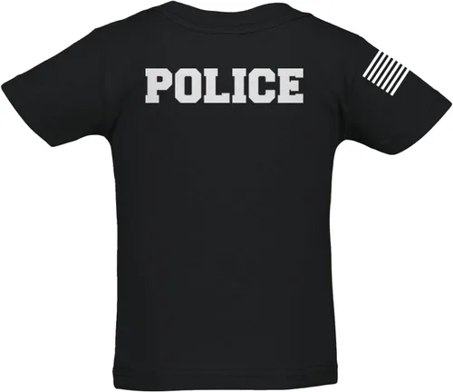 Vista 15 de Haase Unlimited Policía - Uniforme de vestir camiseta de algodón para bebé/niño pequeño