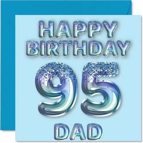 Vista 85 de Stuff4 Tarjeta de primer cumpleaños para niños, globo de fiesta con purpurina azul, tarjetas de feliz cumpleaños para niño de 1 año, nieto, hijo, 57