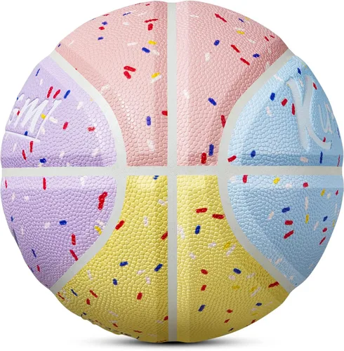 Vista 14 de Kuangmi Baloncesto para niños, tamaño juvenil 5 (27.5 pulgadas), tamaño infantil 4 (25.5 pulgadas), para niños y niñas, para interiores