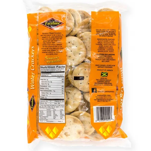Vista 2 de Excelsior Galletas de agua de canela, 10.57 onzas (paquete de 10)