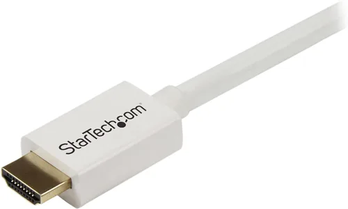 Vista 2 de StarTech.com Cable HDMI con clasificación CL3 de 9.8 ft / 10 pies con Ethernet - Cable HDMI Ultra HD clasificado en la pared - Cable HDMI de alta