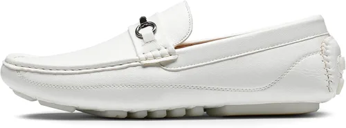 Vista 2 de Bruno Marc Mocasines de conducción para hombre Penny Mocasines sin cordones