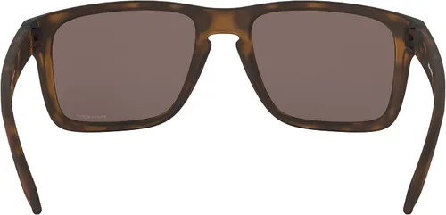 Vista 3 de Oakley Holbrook XL Gafas de sol de tortuga marrón mate con lente Prizm negro iridio pegatina