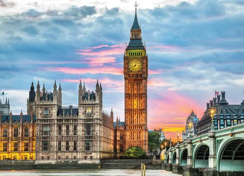 Vista 2 de EuroGraphics London Big Ben (1000 piezas) Puzzle