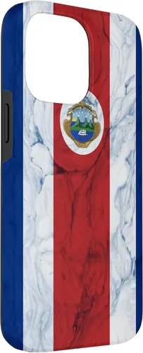Vista 57 de Bandera de Costa Rica y fondo elegante - Funda del orgullo costarricense para iPhone 17