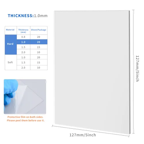 Vista 7 de El vacío dental de la hoja de Thermoforming que forma el plástico anterior profesional de las hojas de la férula