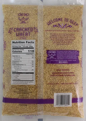 Vista 2 de Trigo agrietado "Fada" (2lb)