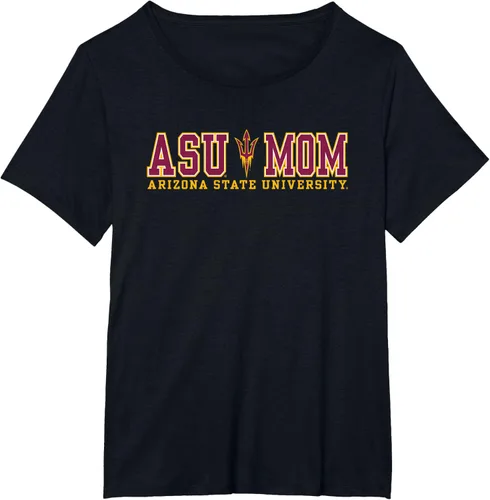 Vista 11 de Camiseta oficial de Arizona State Sun Devils Mom Bold ASU, Negro