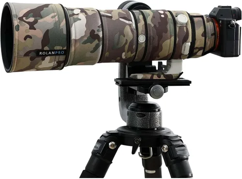 Vista 17 de Rolanpro Funda Protectora Impermeable de Camuflaje para Sony FE 200-600mm F5.6-6.3 G OSS Estuche Protector de Ropa Cubierta contra la Lluvia - #14