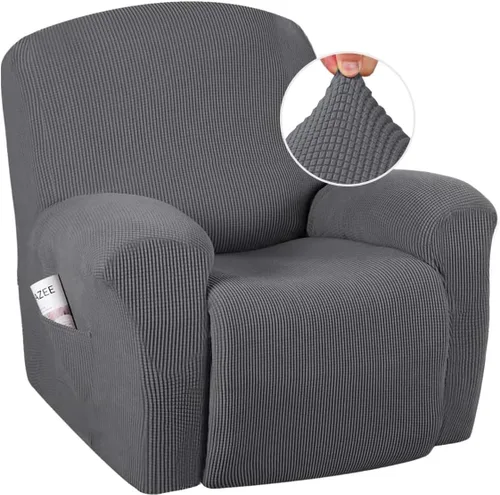 Vista 21 de H.VERSAILTEX Funda reclinable superelástica Fundas reclinables para sofá Funda reclinable para silla Forma ajustada Fundas antideslizantes
