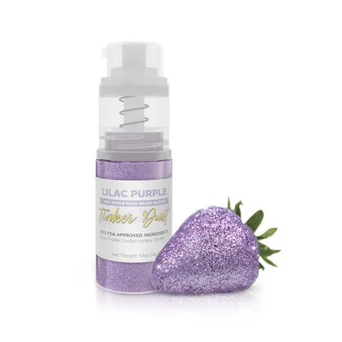 Vista 10 de Bakell - Brillantina Negra Tinker Dust (4g, 1x Mini Bomba de Pulverización) Brillantina Comestible para Alimentos, Postres y Bebidas! Negro