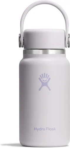 Vista 19 de Hydro Flask Micro Bottle - Mini frasco aislado a prueba de fugas para bolso o bolsillo en 6.7 onzas, verde agave
