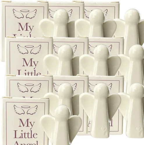 Vista 8 de Jolitee My Little Angel - Figura de ángel guardián, regalos inspiradores para mujeres, pequeños ángeles decorativos, perfecta para coleccionar