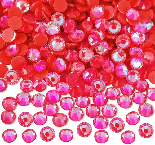 Vista 18 de Diamantes de imitación Hotfix SS10, 1440 unidades de diamantes de imitación de fijación en caliente para manualidades, ropa, decoración, cristal SS10
