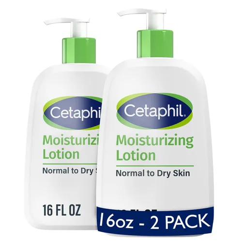 Vista 11 de Cetaphil Hidratante facial y corporal, loción hidratante para piel normal a seca, adecuada para pieles sensibles, 2 onzas, paquete de 12, sin
