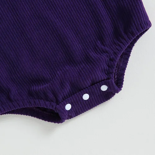 Vista 7 de Traje de Halloween para bebé recién nacido, overol sin mangas, con botones, ropa unisex de otoño