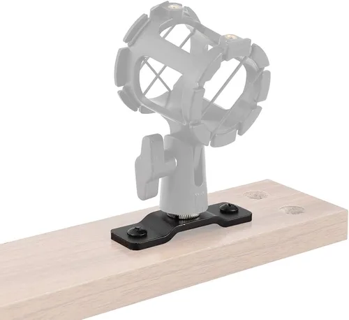 Vista 3 de CAMVATE 5/8'' macho a 1/4'' hembra con pedestal para adaptador de micrófono