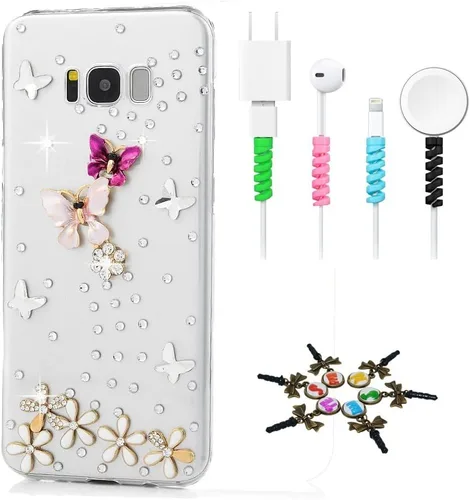 Vista 9 de Bling Case SSSGCDwCPSeries-31 - Funda con tapa y cristales brillantes (100 unidades)