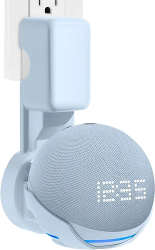 Vista 8 de ZUOLACO Soporte de pared para Echo Dot 5ª generación y nuevo modelo 2026, negro