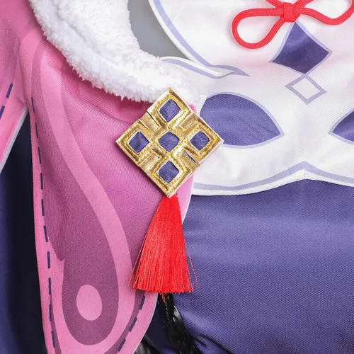 Vista 7 de Vibsion Disfraz de cosplay para mujer Genshin Conjunto completo