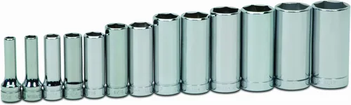 Vista 24 de Williams BMD-606 3/8 Drive Deep Socket, 6 Point, 6 mm