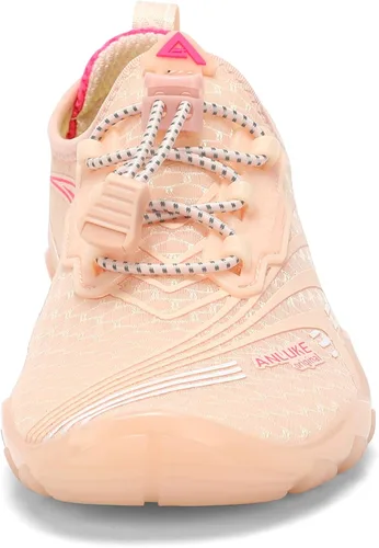Vista 4 de ANLUKE Zapatos de agua para hombre y mujer, zapatos de natación, zapatos acuáticos, de secado rápido, para playa, surf, deportes acuáticos