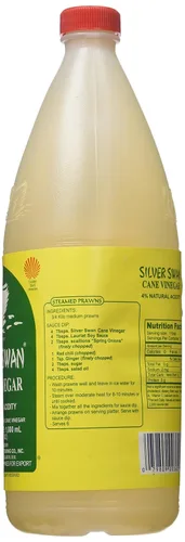Vista 4 de Silver Swan Vinagre de Caña de Azúcar, 33.81 Fl. Oz (33.8 fl oz)