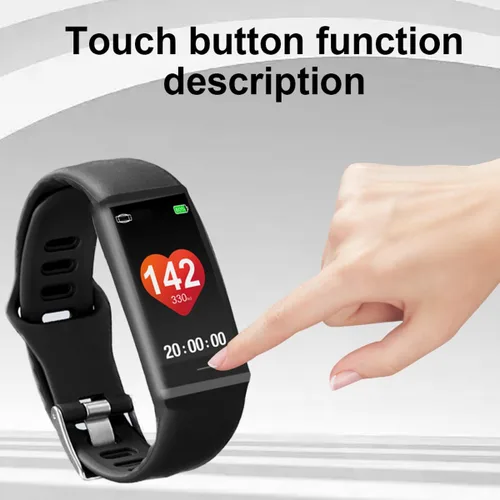 Vista 2 de FITCENT Monitor de frecuencia cardíaca con monitor de fitness, ANT+ 5.3Khz Bluetooth Monitor de frecuencia cardíaca compatible con Polar Garmin DDP