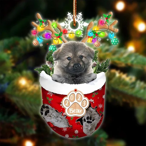 Vista 33 de NAZENTI Adorno Navideño de Bolsillo Personalizado de Affenpinscher en la Nieve, Adorno de Forma Acrílica de Perro, Adorno de Navidad 2023, Adorno