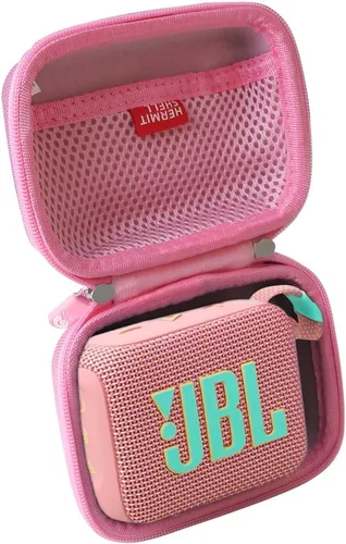 Vista 16 de Hermitshell Estuche rígido de viaje para altavoz Bluetooth portátil JBL Go 3 (negro)