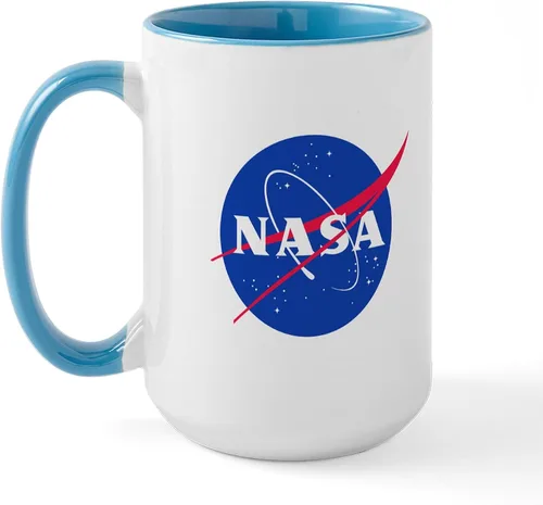 Vista 11 de CafePress NASA - Taza grande de cerámica para café, 15 oz (15.0 fl oz)