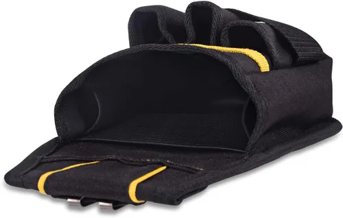 Vista 7 de WINJUN - Bolsa de herramientas para ventana, organizador de herramientas de vinilo, Oxford negro, impermeable, para herramientas, con múltiples