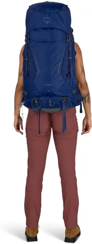 Vista 16 de Osprey Kyte 48L Mochila de mochilero para mujer, marrón WXS-S marrón (Barley Brown)