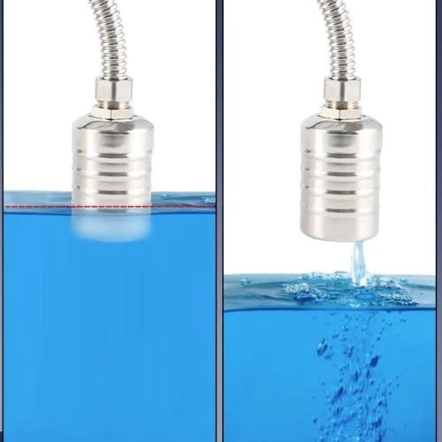 Vista 3 de FABULETTA Válvula de flotador de acero inoxidable 304 con adaptador - para control automático del nivel de agua