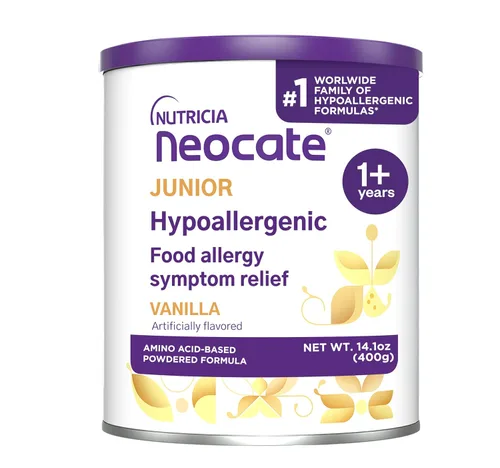 Vista 17 de Nutricia Neocate Junior - Fórmula hipoalergénica, sin lácteos, a base de aminoácidos para niños de 1 año en adelante - Para niños pequeños, niños