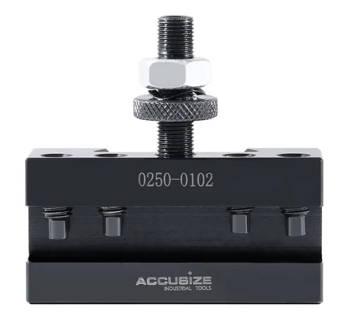 Vista 14 de Accusize Industrial Tools - Portaherramienta de cambio rápido para taladrado, torneado y rectificado, capacidad máxima de 1 pulgada, estilo No 2